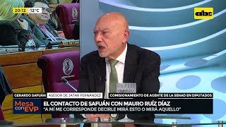 Comisionamiento de Mauro Ruíz: ‘’A mí Jatar me mando a la mierda cuando saltó el tema’'