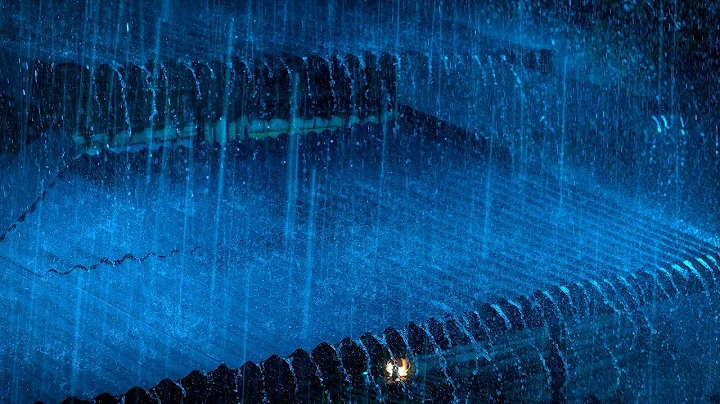 (NO ADS) Sleep Fast with Peaceful Rainfall on Tin Roof & Thunder Sounds for Deep Sleep & Relaxation