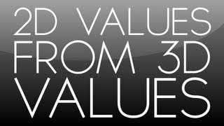After Effects Tutorial: Linking 2D Values From 3D Values