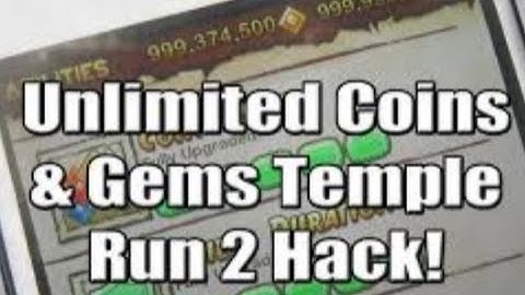 TEMPLE RUN 2 HACK UNLIMITED GEMS AND COINS NO ROOT! 2016