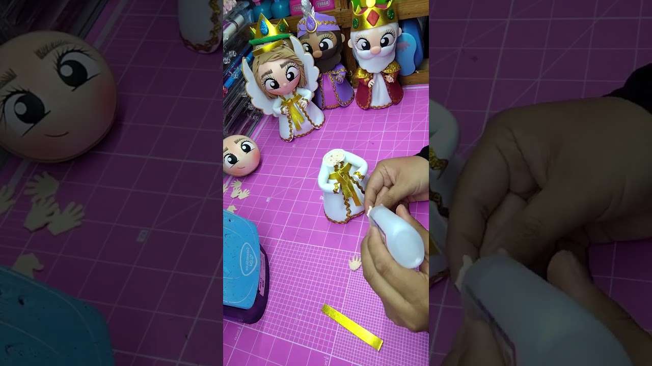 Ángel para el nacimiento de 18 CM ⭐