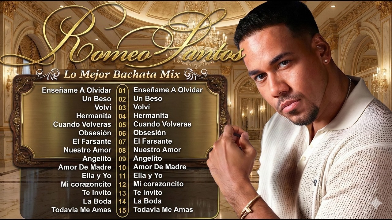 Los Mejores Éxitos de Romeo Santos Del Ritmo y La Pasión de La Bachata 🎵