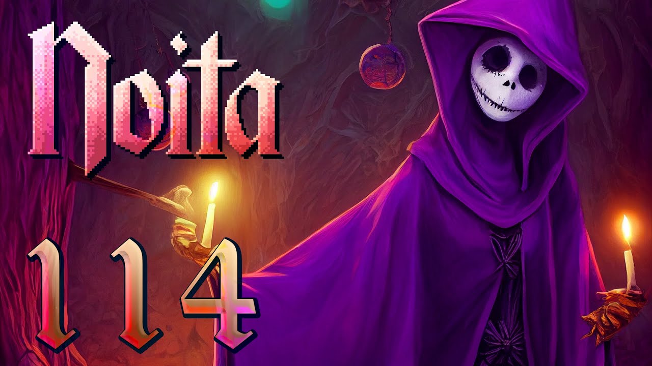 Consequences of Ingesting Copious Quantities of Psychedelics. Let's Play Noita Ep 114