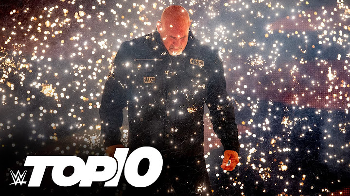 Goldberg’s returns: WWE Top 10, Sept. 29, 2022