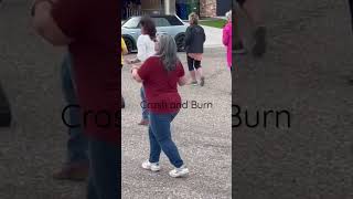 Crash and burn line dance #shorts