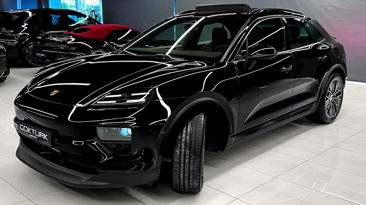 Porsche Macan 4 2025 года — роскошный компактный внедорожник в деталях