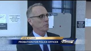 Probation for police officer that confronted disabled Army veteran