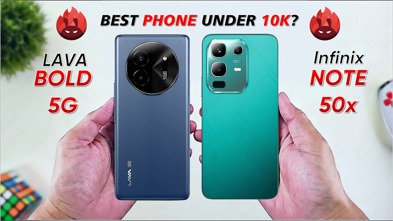 Lava Bold 5G vs Infinix Note 50x 5G ⚡ Best 5G Under 10k 🔥