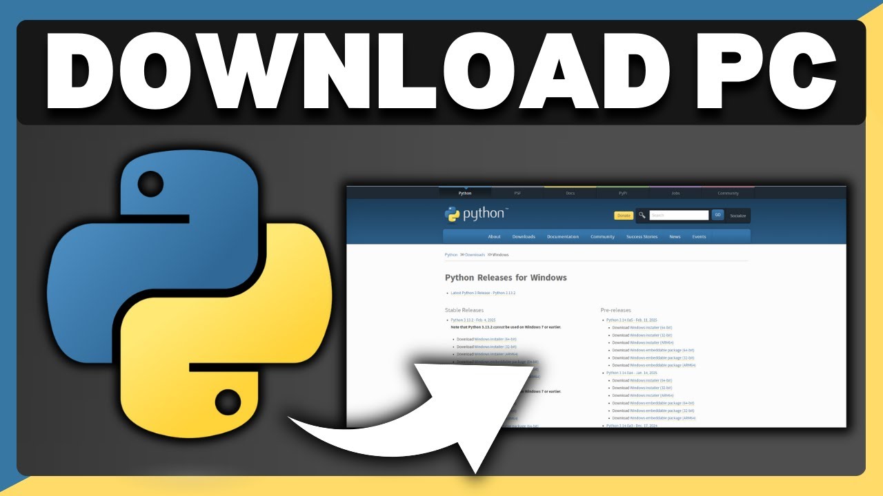 How To Download Python On PC - YouTube