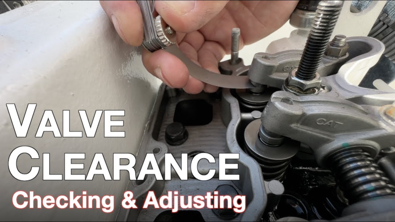 Valve Clearance Adjustment on Northern Lights Generator YouTube
