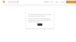 How to reset Password on TFA  LMS Platform