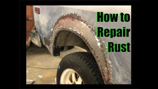 "How to repair rust and Cancer Rust areas" 79 Subaru Brat