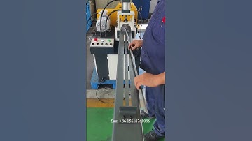 Single head chamfering machine