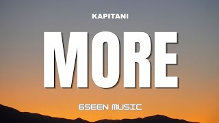 Kapitani - More (Lyrics)