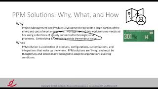 Rapid and Sustainable PPM   3 Steps to Success