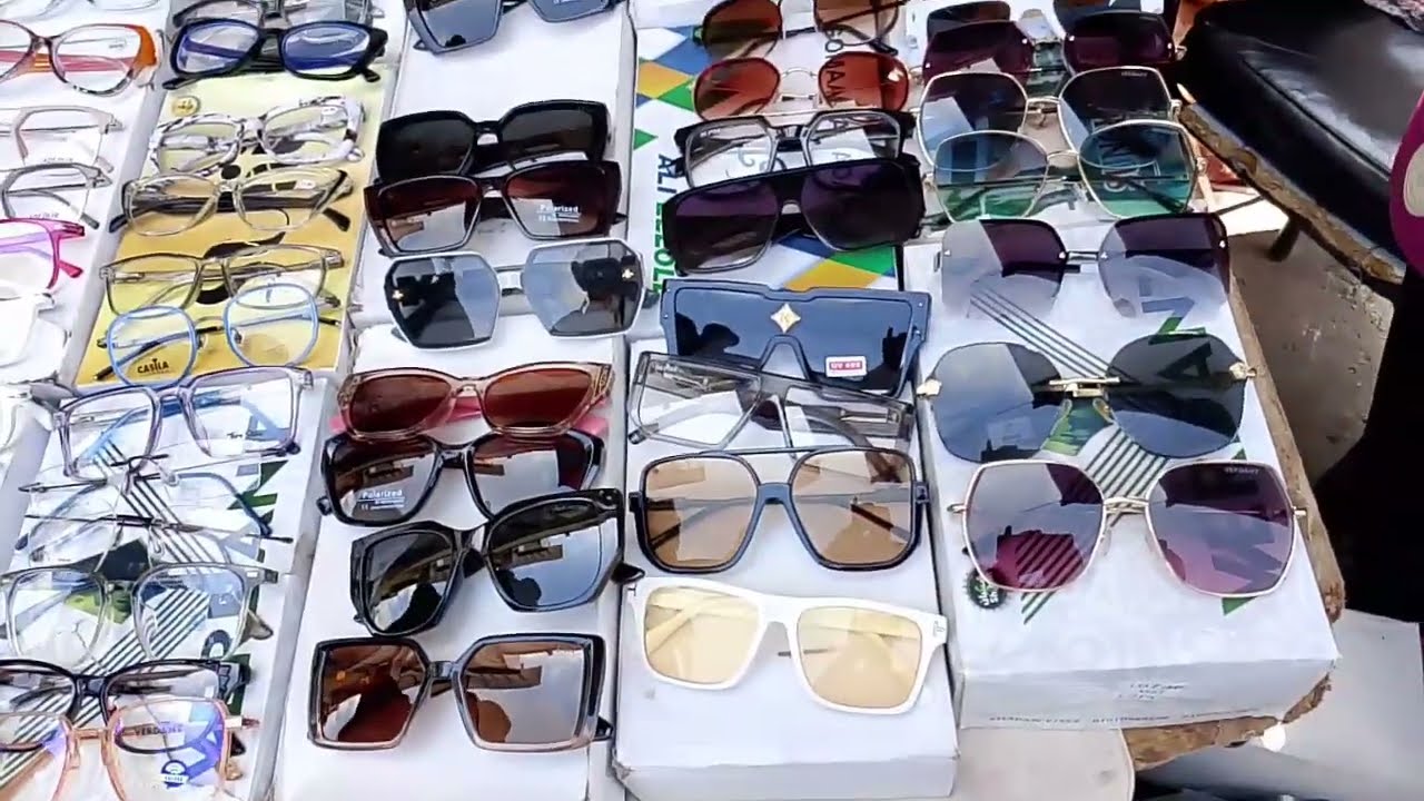 نظارات شمسيه عدسات بلورايز وساعات حريمى ورجالى واطفال عند ام يوسف وكاله 