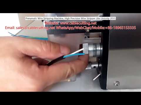 Pneumatic Wire Stripping Machine, High Precision Wire Stripper