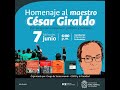 Homenaje profesor y maestro César Giraldo