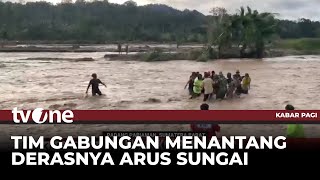 Evakuasi Korban Banjir Berlangsung Dramatis, Tim SAR Gabungan Terobos Arus Deras | Kabar Pagi
