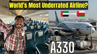 DUBAI to MUSCAT in OMAN Air A330 | Better than EMIRATES?? | Muscat City Tour #oman #muscat