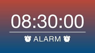 8 HOURS 30 MINUTES TIMER & ALARM - COUNTDOWN/ALARM CLOCK by The Chest 69 views 2 years ago 8 hours, 32 minutes