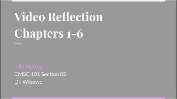 Midterm Video Reflection