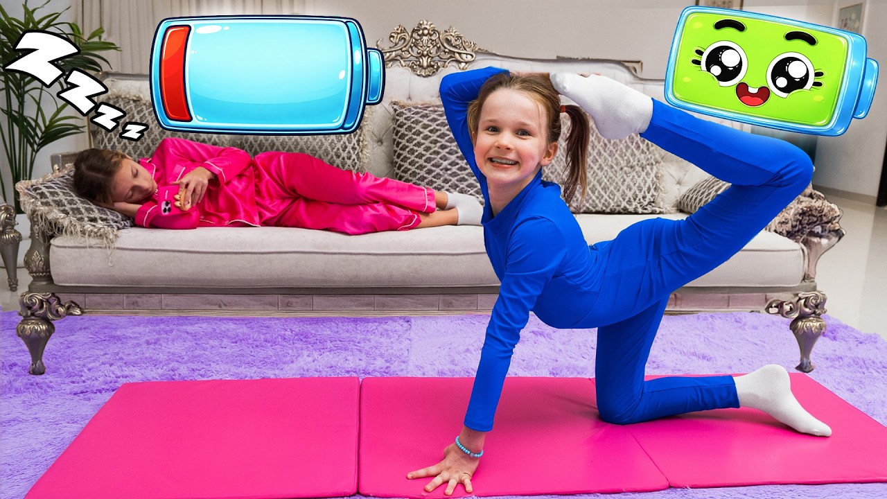 Bons Hábitos vs. Maus Hábitos! 🥦🍕 Stephi e Eva em um desafio super divertido! 🏆