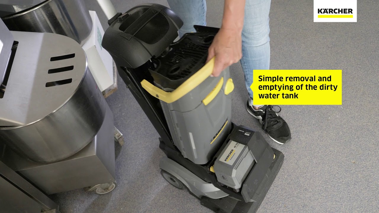 Karcher BR 30/1 Bp 12 Cordless Floor Scrubber