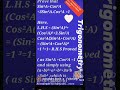 exp .trigonometry , integration, JACOBIAN  etc