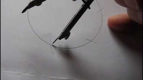 Draw a Hexagon using compasses