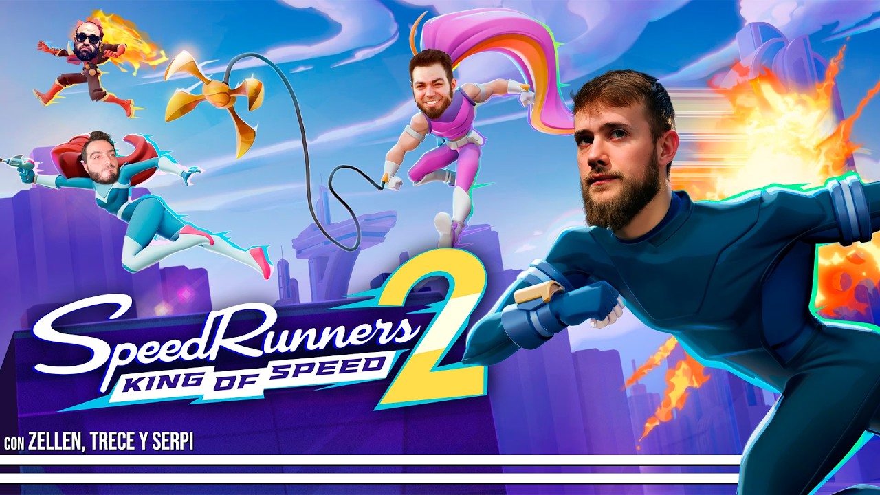 Zellen nos humilla en SPEED RUNNERS 2 | con Trece, Serpi y Zellen
