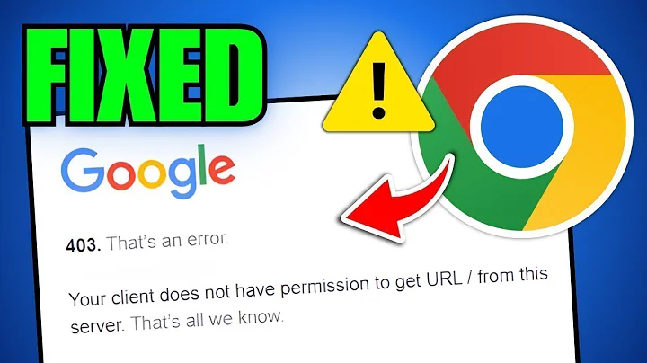 How To Fix 403 Forbidden Error In Chrome (2025)