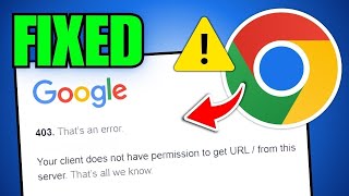 How To Fix 403 Forbidden Error In Chrome (2025)