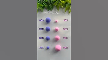 Purple Blue + Pink, Satisfying Colour Mix!🎨 #shorts #colormixing #colour #satisfying #clay #fyp