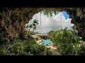 Luxury hawaiian home with a cave