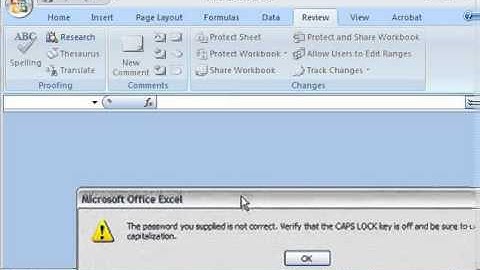 How to Best Use File Protection in Microsoft Excel 2007