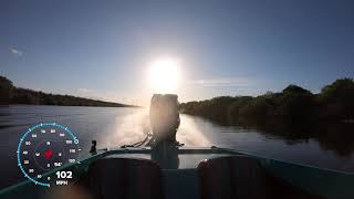 STV Euro 300x quick rip to 100mph alva river meet