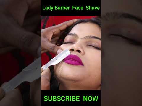 Girl Face Shaving Shorts Short Shortvideo Shortsvideo