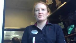 Adam M  Smith at Chick Fil A drive thru