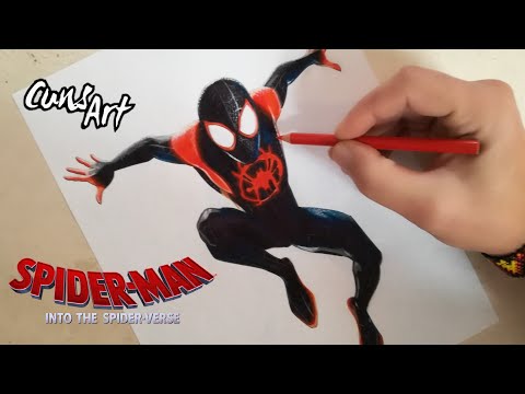 Video: Como Dibujar A Spider-Man Por El L? Piz