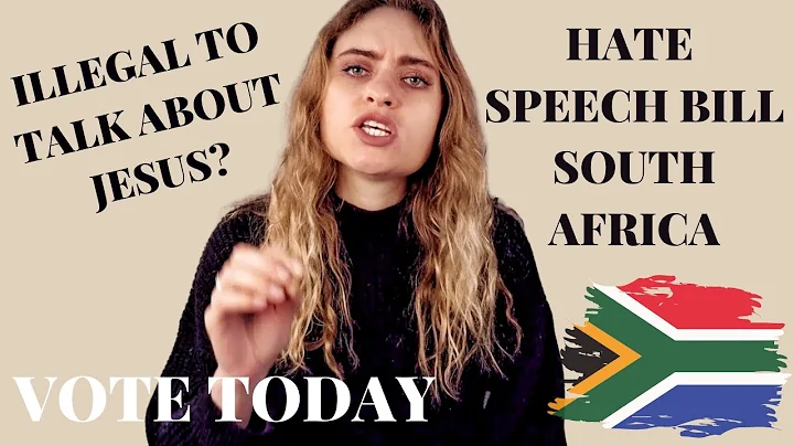 Hate Speech Bill South Africa | CHRISTIANS NEED TO SIGN PETITION TODAY!