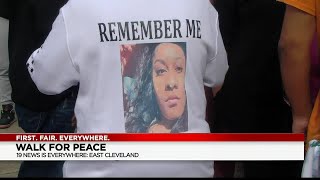 Cleveland Walk for Peace honors gun violence victims