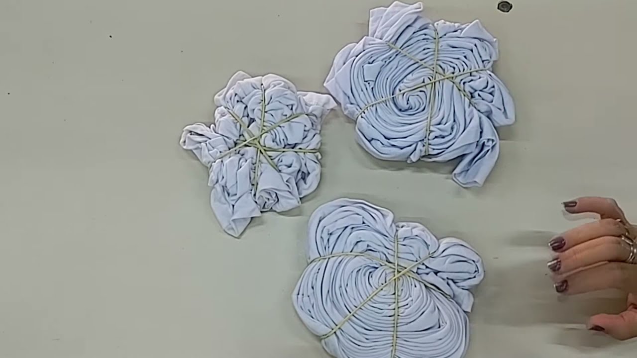 Camisetas Tie Dye com tinta para tecido