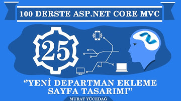 Asp.Net Core Mvc Ders 25 Yeni Departman Ekleme Sayfa Tasarımı