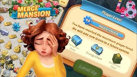 Merge mansion----- Update version 1.8.1 😱😱 level 40 Part 48