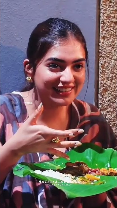 Party ledha pushpa | Nazriya | 😅 #nazriya #nani #pushpa #status