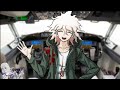 [DR1 And SDR2 Cast Does Stand Up Comedy] Makoto, Air Hostess And The Pilot AKA Komaeda