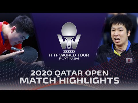 Liang Jingkun vs Jun Mizutani | 2020 ITTF Qatar Open Highlights (R16)