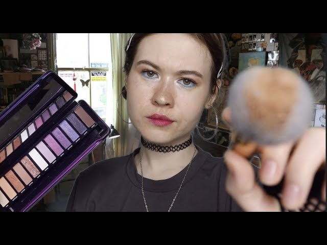 ASMR 🤫 YOUR BIG SISTER WILL PUT YOUR MAKEUP ON YOUR OWN SECRET FROM YOUR PARENTS 🤭