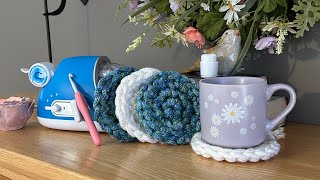 Chunky I-Cord Coasters ~ Caydo I-Cord Pro and Crochet. “Simply Beautiful“!  screenshot 5